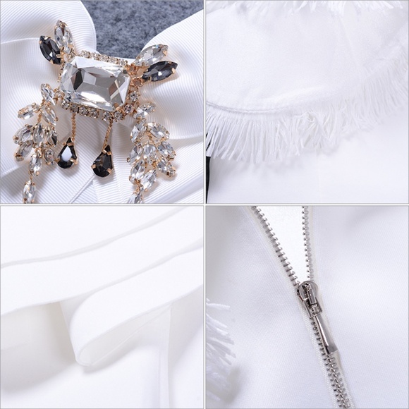 Flying Sleeves Mini Dress - Picture 4 of 6